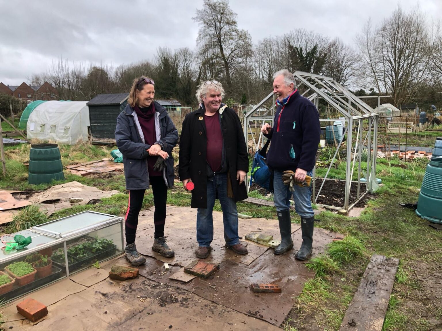 Our Allotment 25th.February 2024 Winchester Green Party